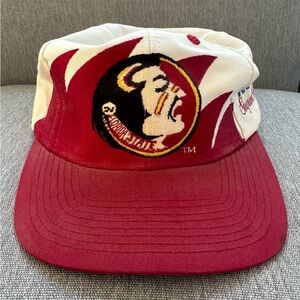 Vintage Logo Athletic Florida State Seminoles Sugar Bowl Snapback FSU Cap Hat